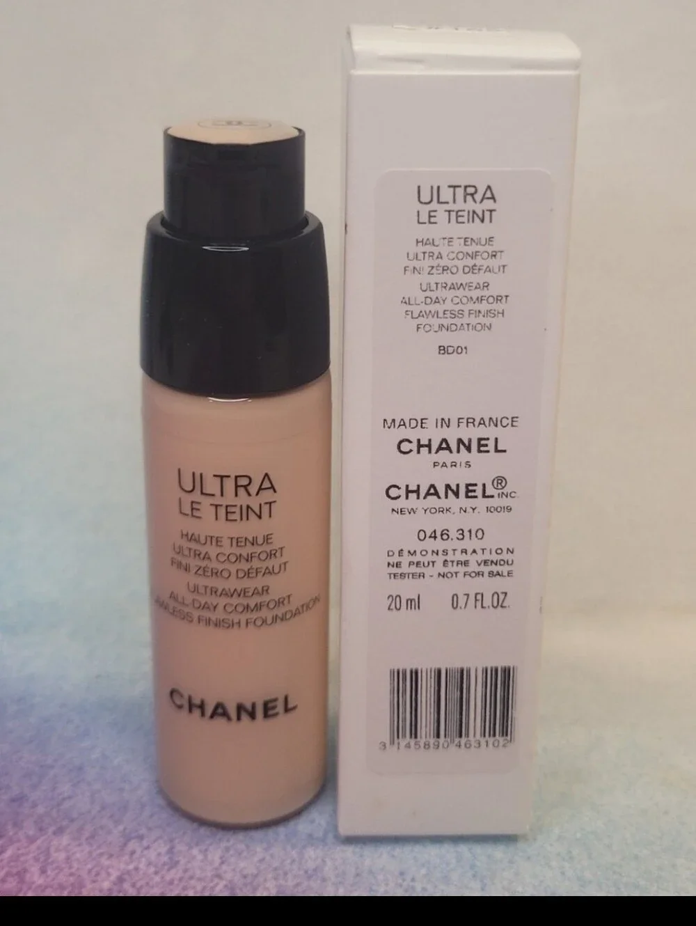 Chanel Ultra Le Teint Flawless Finish Foundation BD01